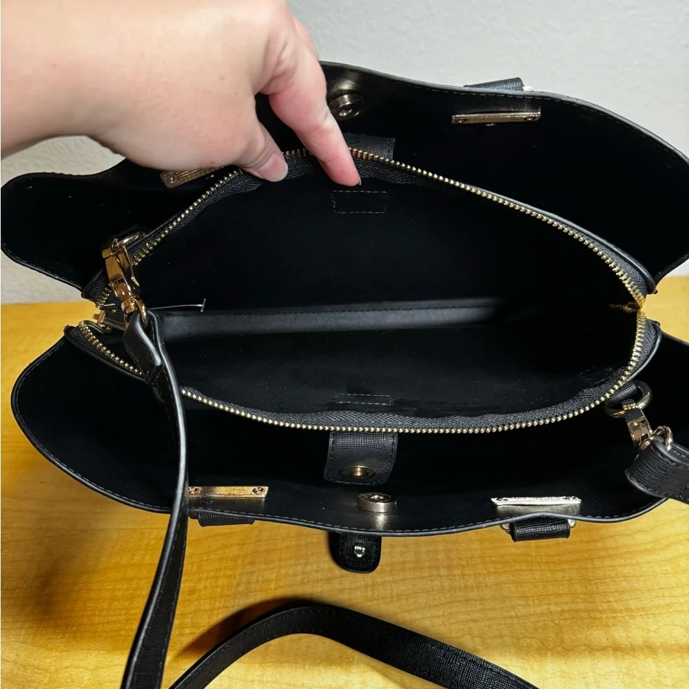 Dune London Della Studded Sling Tote - Picture 8 of 12